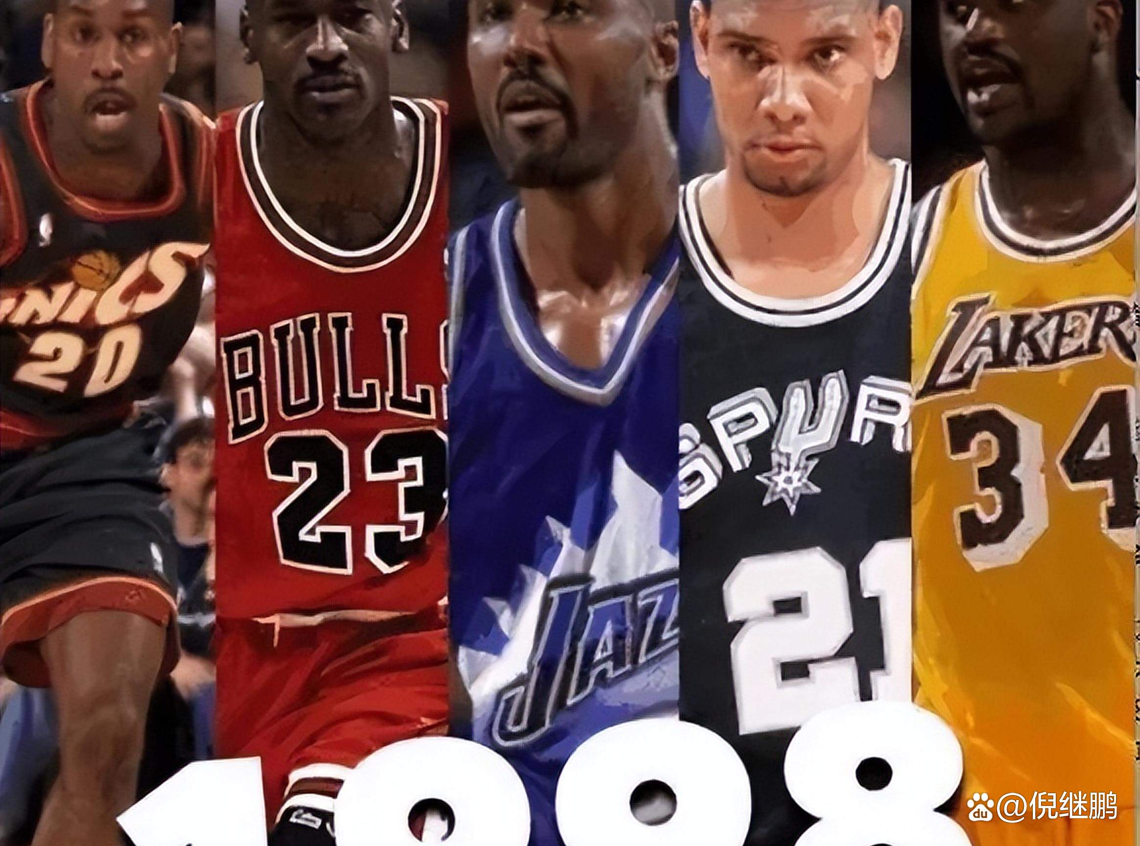 NBA顶尖球员集结，乔丹传奇荣耀再现