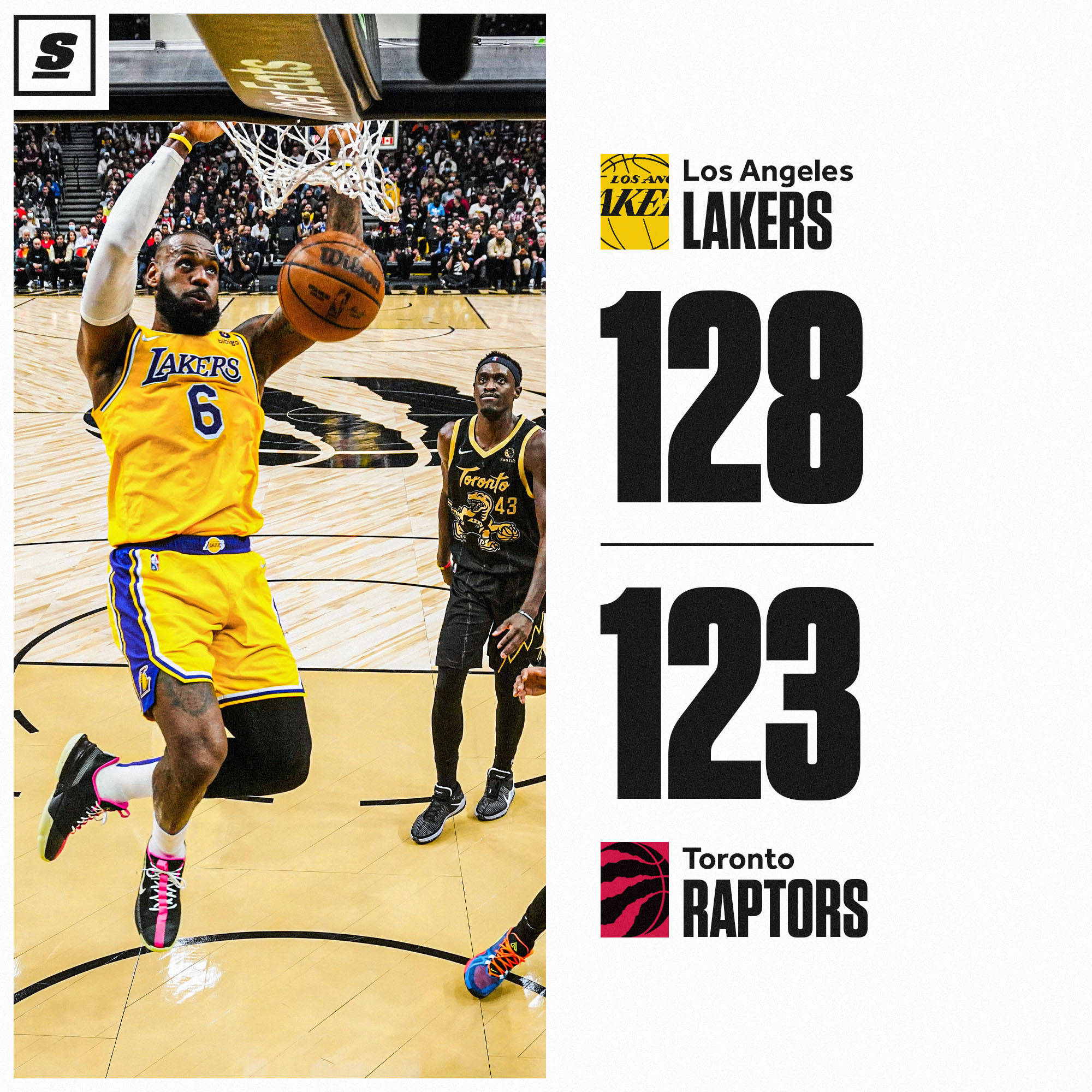 杏彩体育亚洲官网-猛龙逆转湖人，稳坐东部榜首